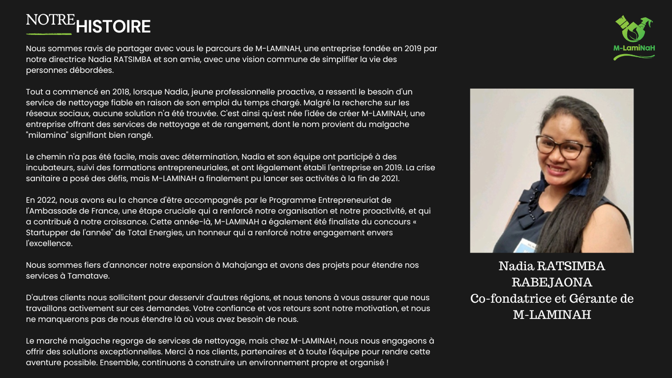 NOTRE HISTOIRE NOTRE HISTOIRE